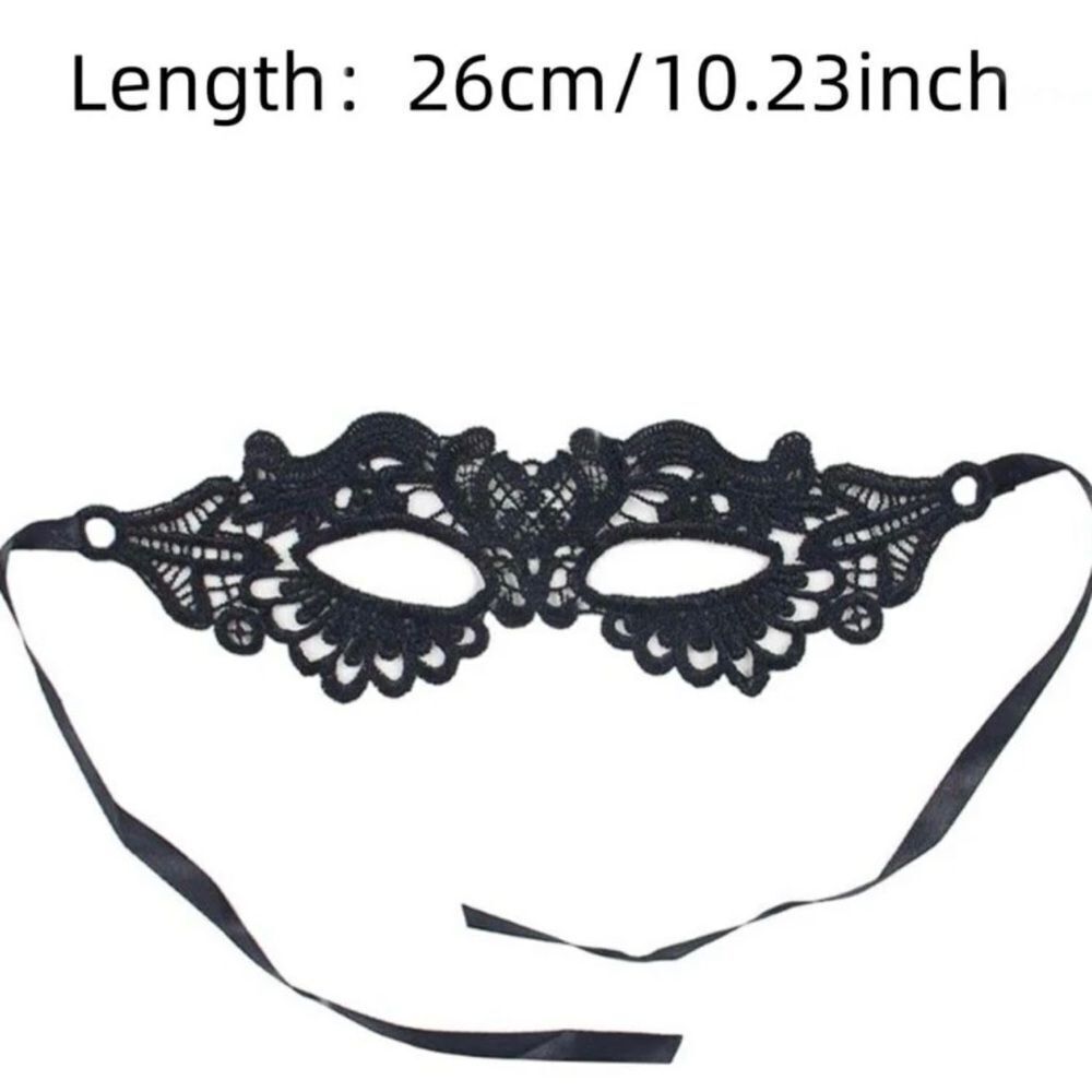 Lace Masquerade Mask - Picture 3 of 3